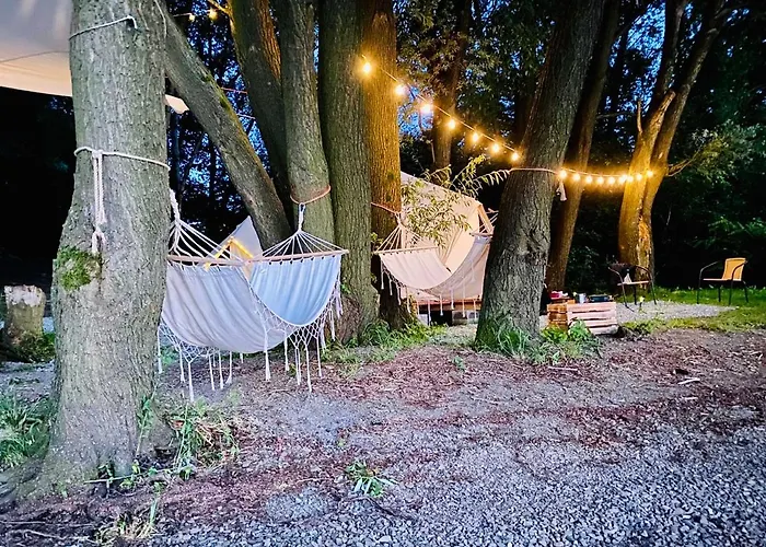 Glampspace View אוהל מפואר Międzybrodzie Bialskie