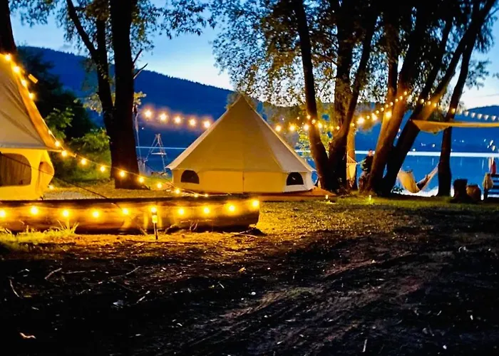 Glampspace View אוהל מפואר Międzybrodzie Bialskie