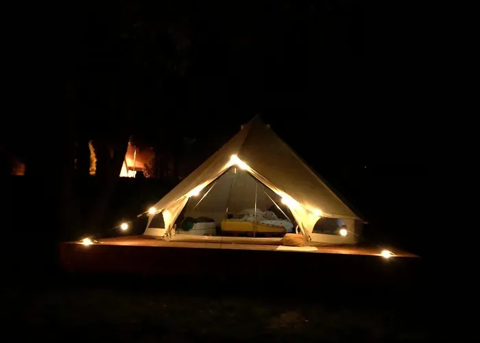 Glampspace View אוהל מפואר Międzybrodzie Bialskie